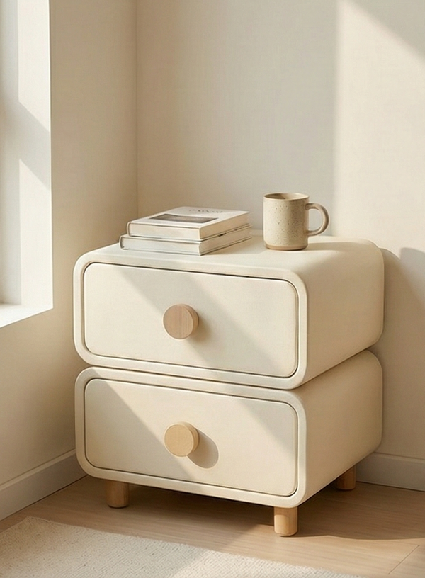 Gentle Curve Nightstand