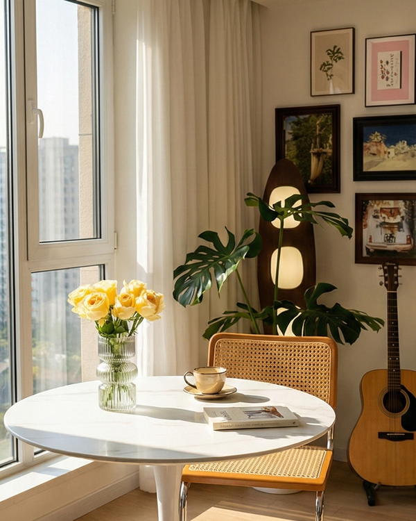 Modern Sintered Stone Side Table