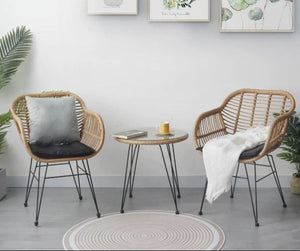 Outdoor Rattan Chair with Cushion