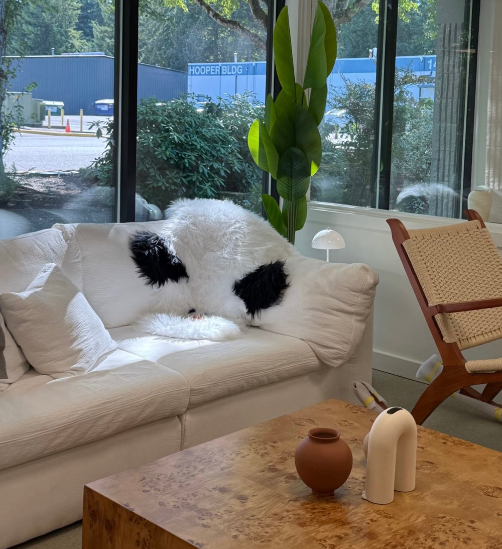 Fluffy 2-Seater Sofa