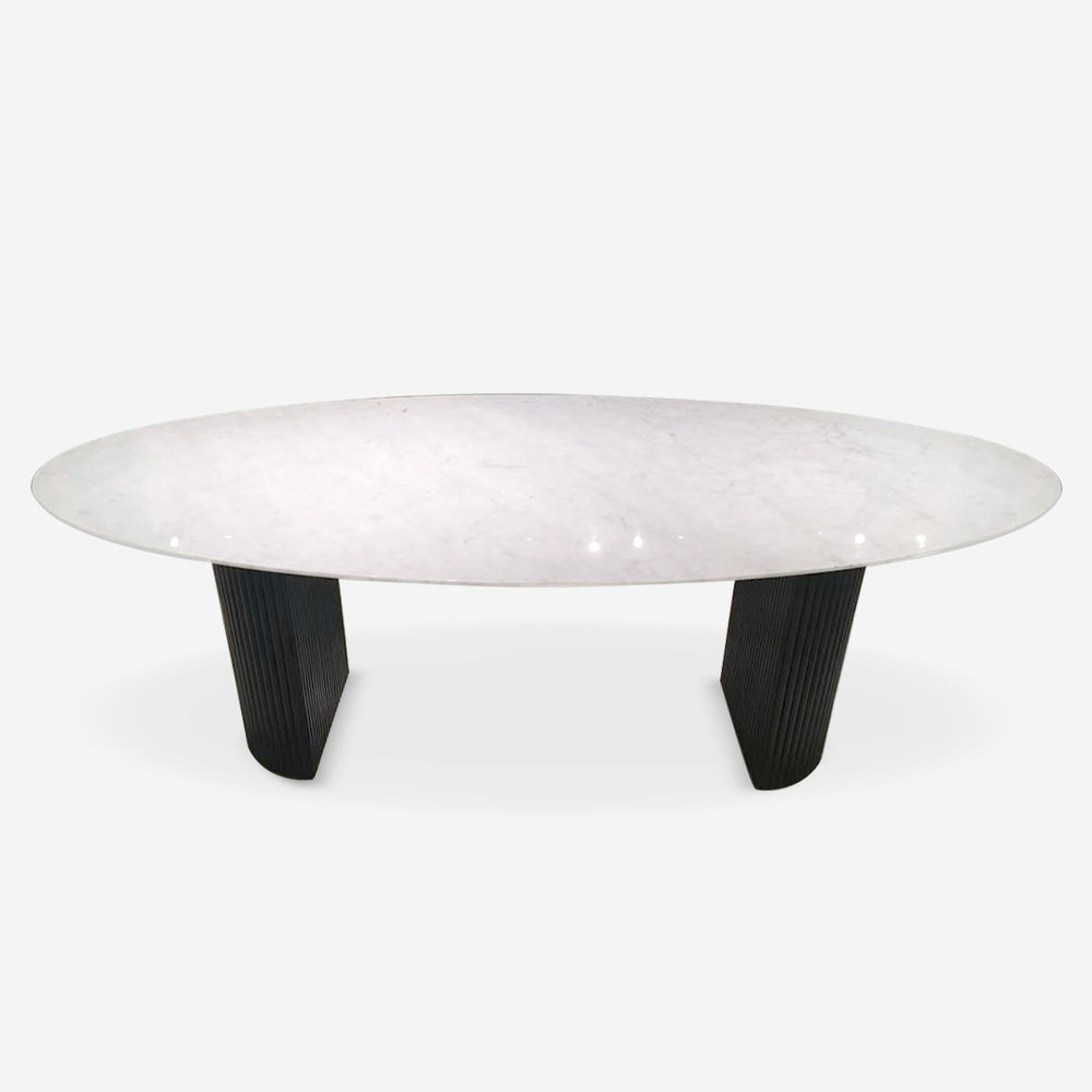 Oval Marble Dining Table