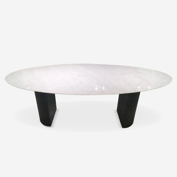 Oval Marble Dining Table