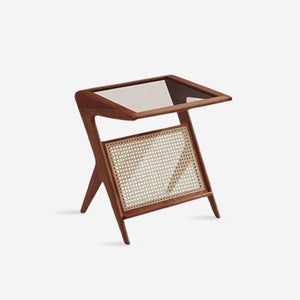 Rattan Side Table