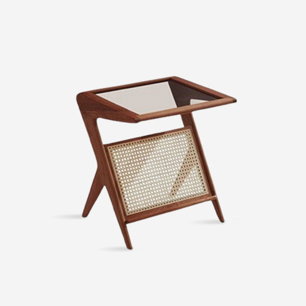 Rattan Side Table