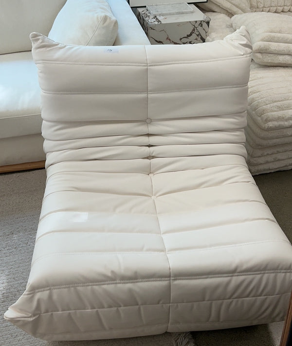 Faux Leather Caterpillar Sofa