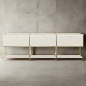 Geometric Minimalist Sideboard