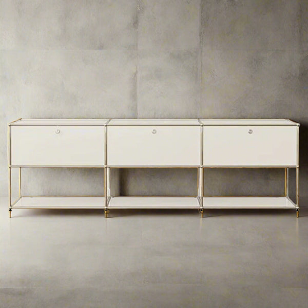 Geometric Minimalist Sideboard