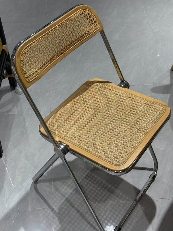 Folding Woven Dining Chair