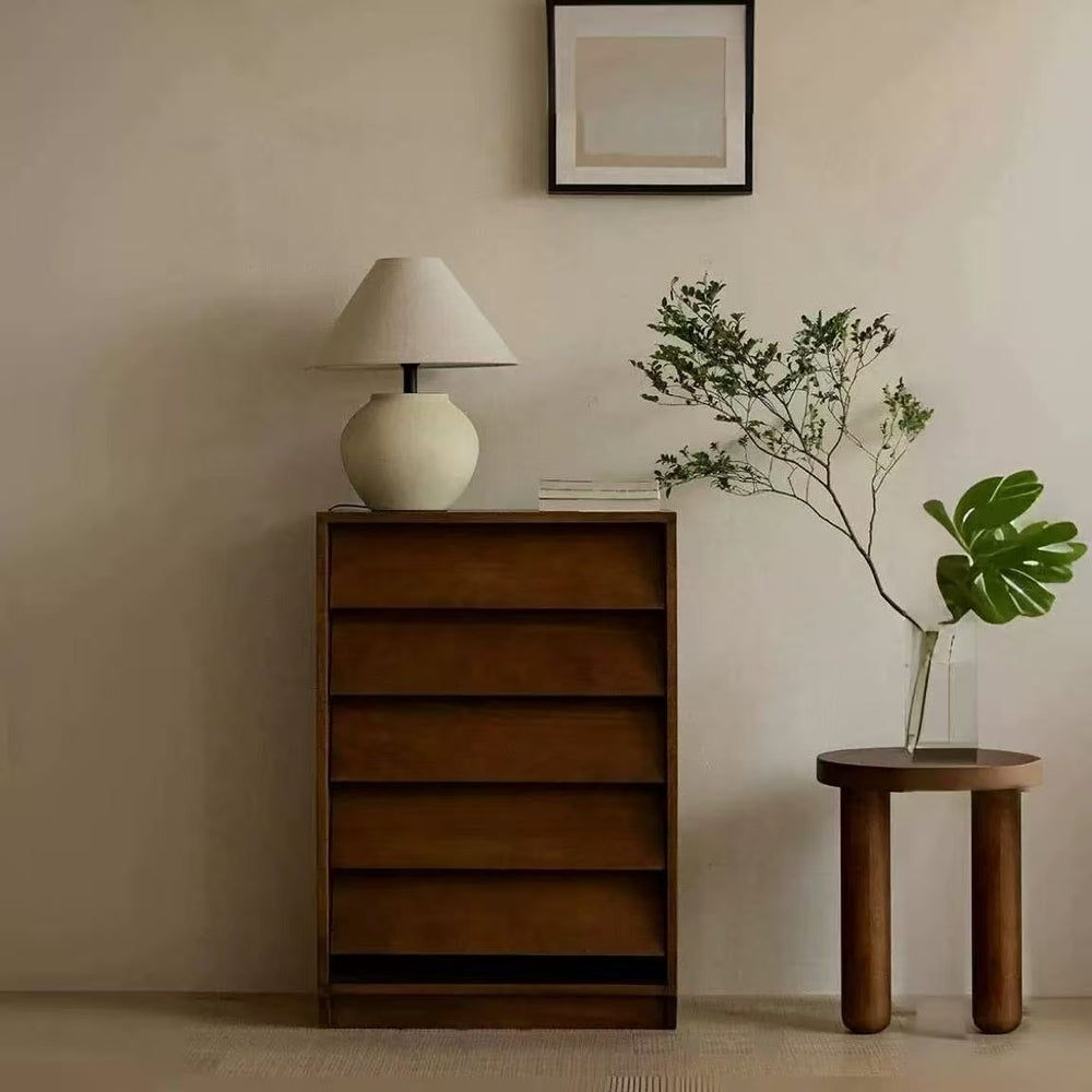 Solid Wood Five-Drawer