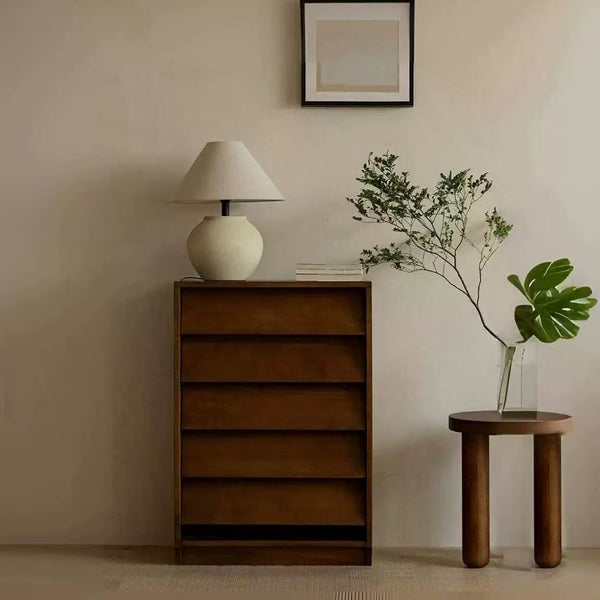 Solid Wood Five-Drawer