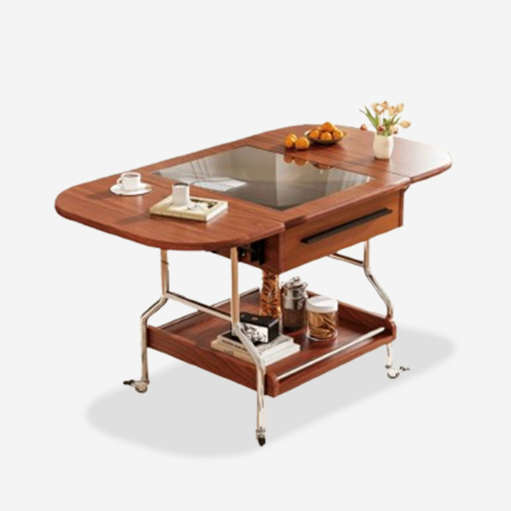 Folding Mobile Side Table