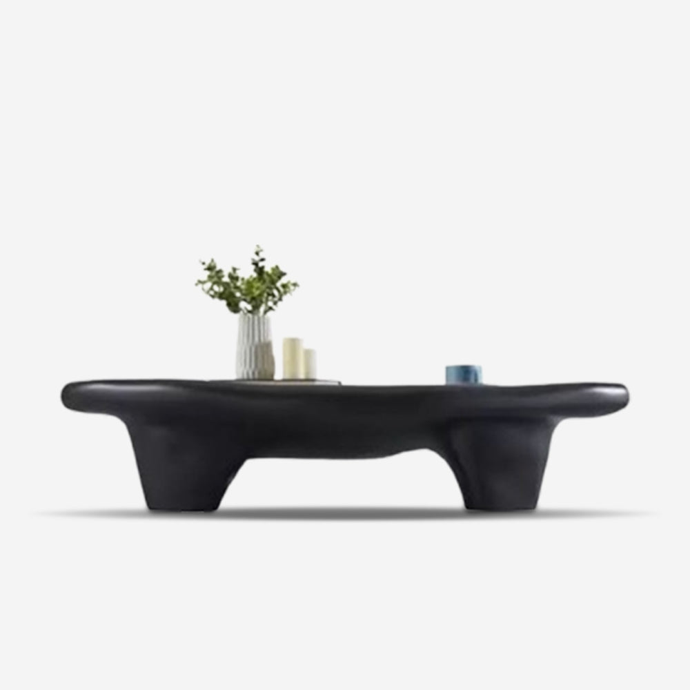 Pebble-Shaped Coffee Table