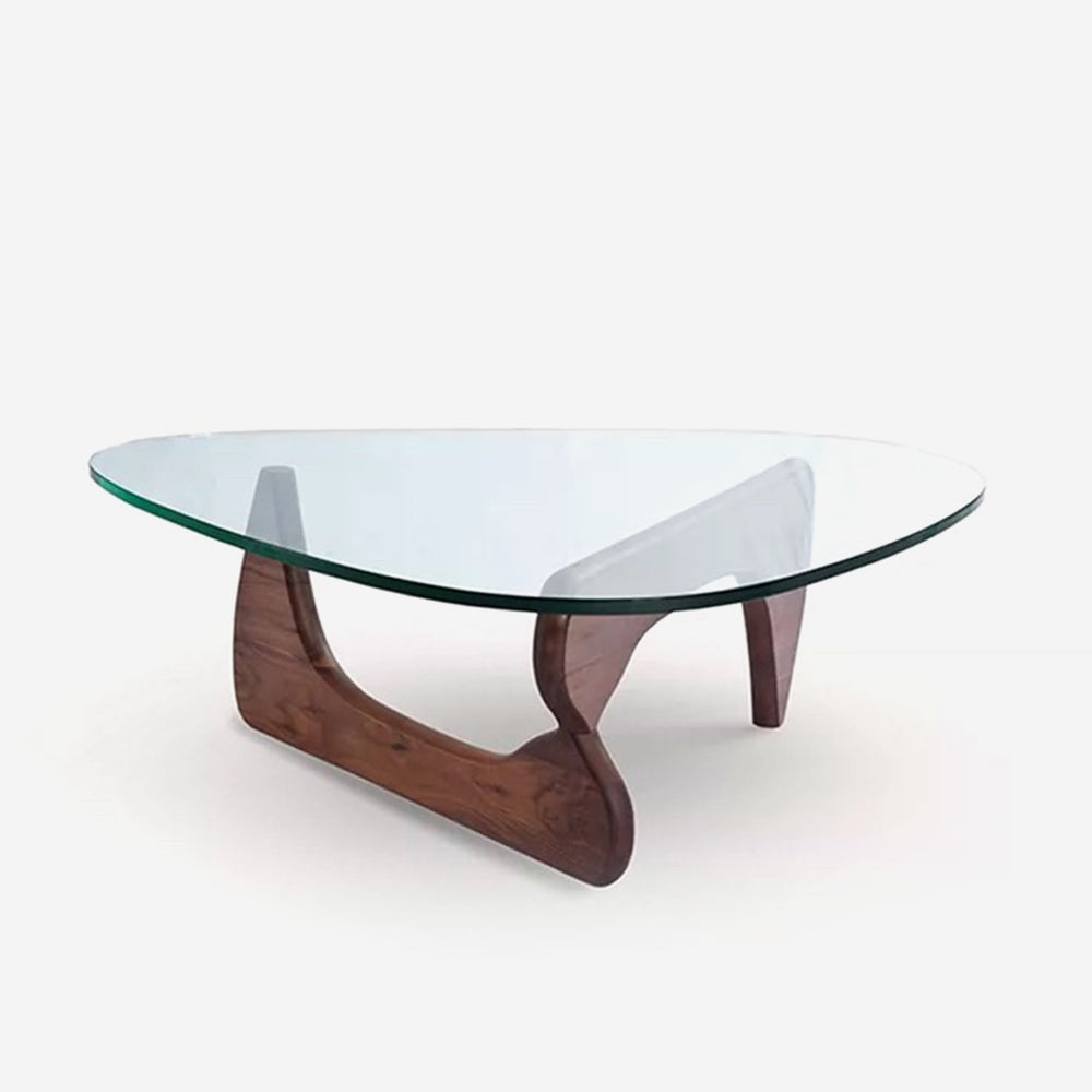 Irregular Glass Coffee Table