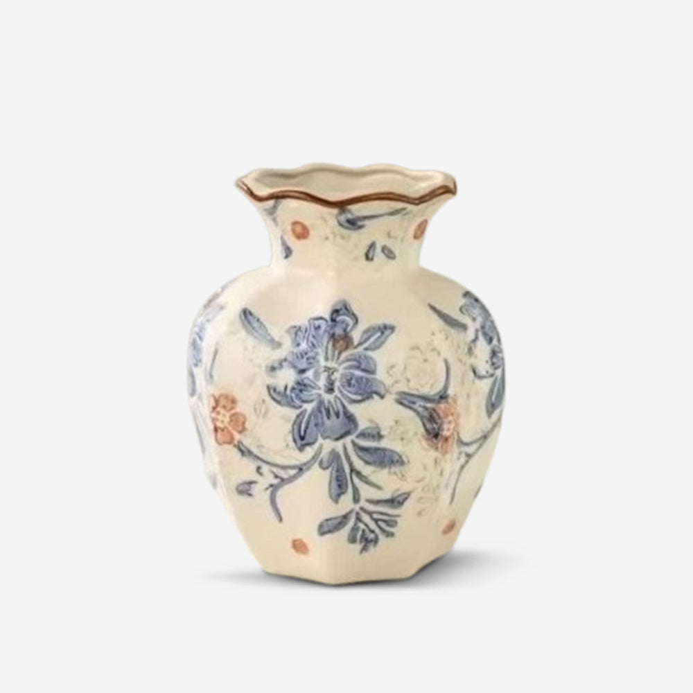 Blue Rose Vase