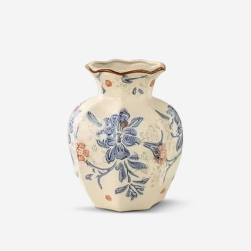 Blue Rose Vase