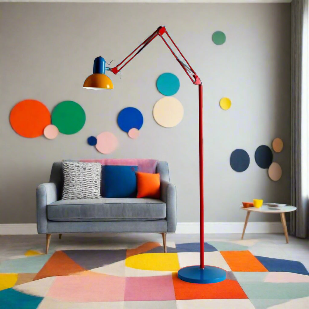 Memphis Style Decorative Floor Lamp