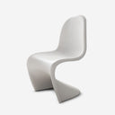 S-Shaped Modern Accent Chair
