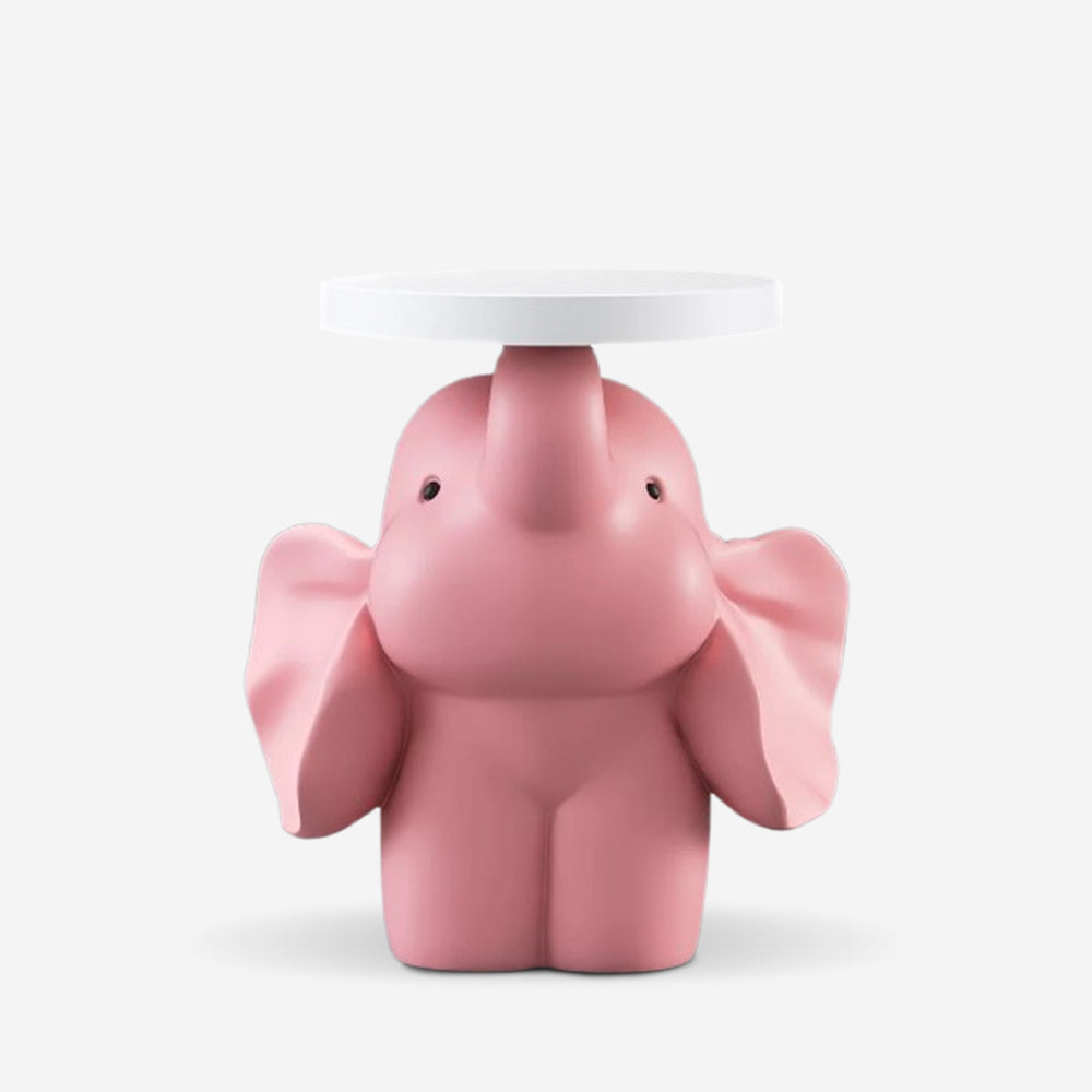 Elephant Floor Side Table