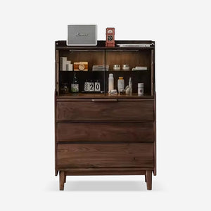 Glass Display Storage Cabinet