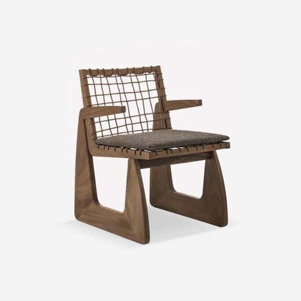 Rattan Chair with Cushion