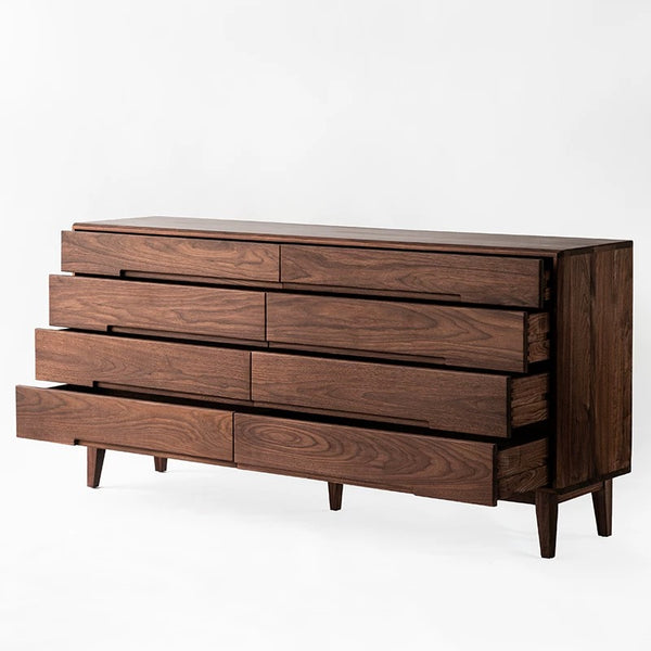 Solid Wood 8-Drawer Dresser