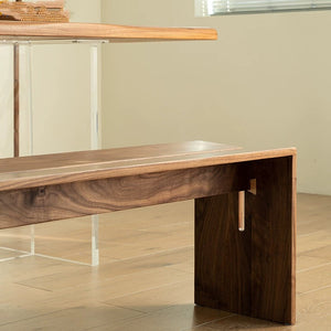Solid Wood Dining Bench
