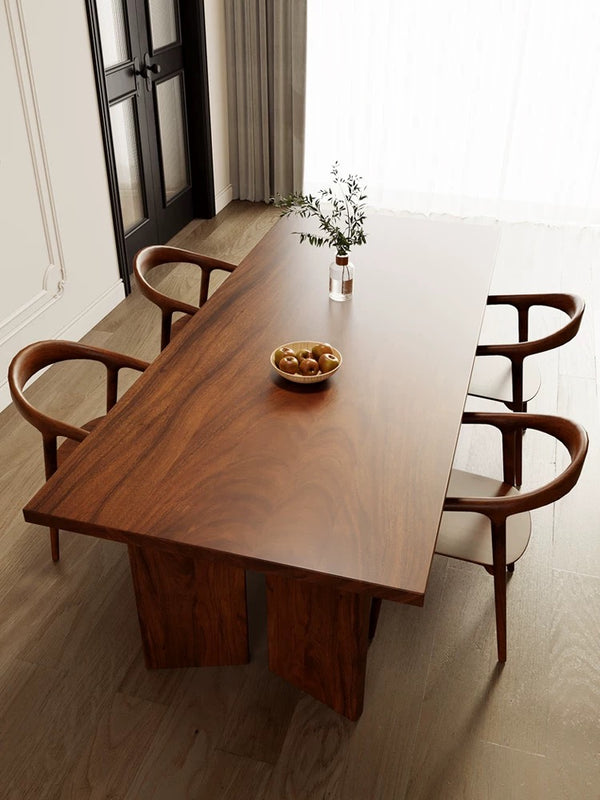 Splay Leg Solid Wood Dining Table