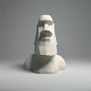 Set of 4 Moai Decorative Statues