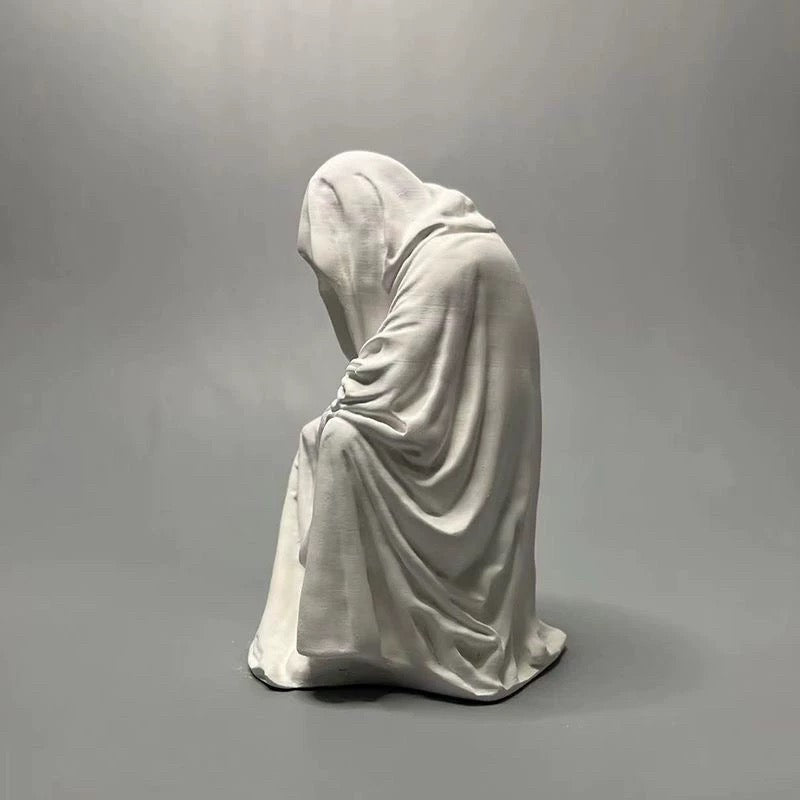 Set of 2 Wizard Robe Decorative Statues