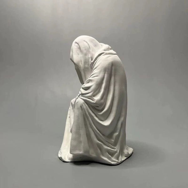Set of 2 Wizard Robe Decorative Statues