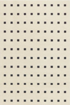 Black Stone Wool Area Rug