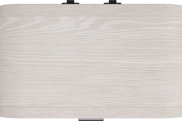 Drake Two Drawer USB-Charging Nightstand in Sugar