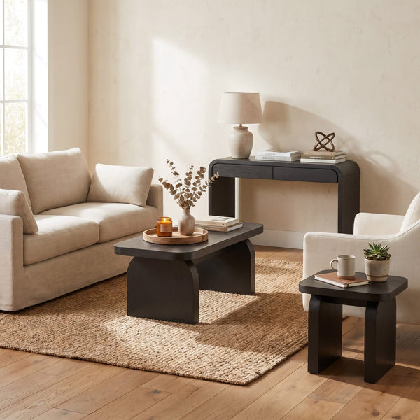 Elora Console Table - Jet
