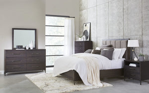 Lucerne Mirror in Vintage Coffee