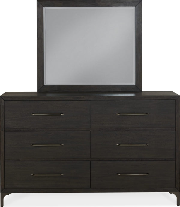 Lucerne Mirror in Vintage Coffee