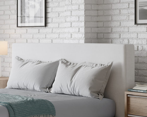 One Upholstered Headboard in Pearl (2026)
