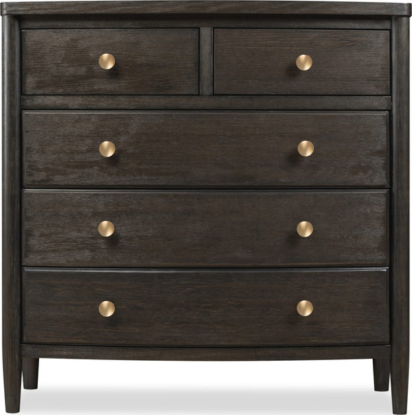 Rockport Five Drawer Small Chest in Yin