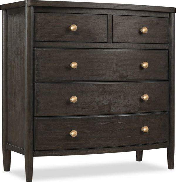 Rockport Five Drawer Small Chest in Yin