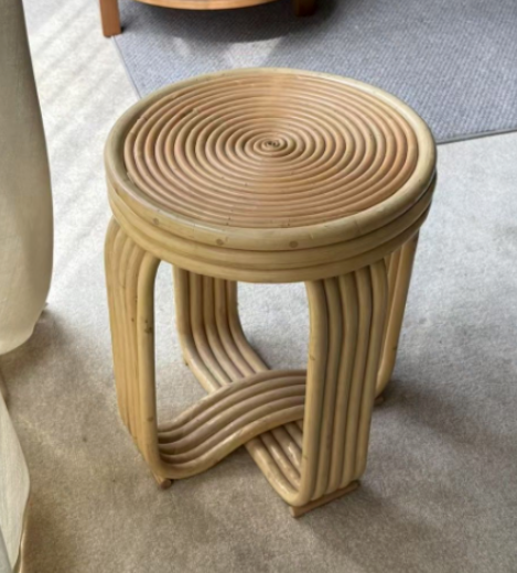 Rattan Vanity Stool