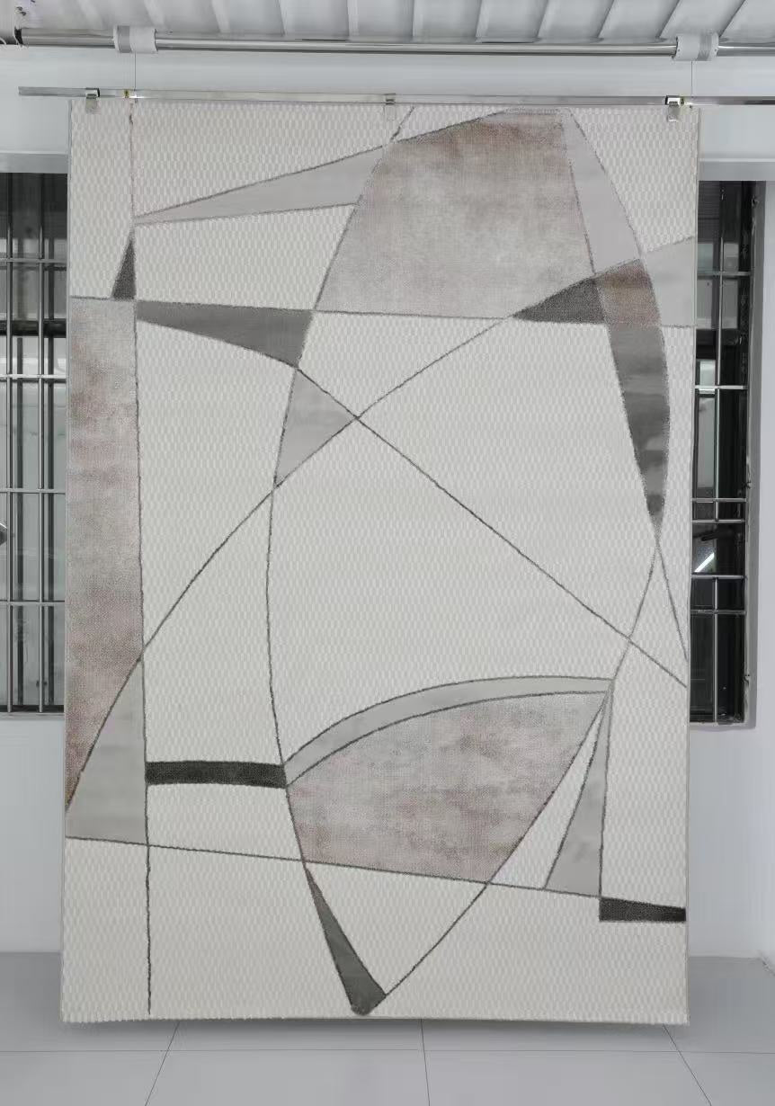Minimalist Geometric Area Rug