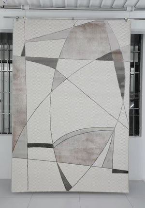 Minimalist Geometric Area Rug