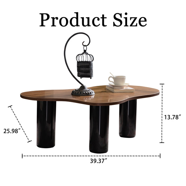Cloud Coffee Table Modern Colour Combination Coffee Table Easy Assembly Coffee Table for Living Room