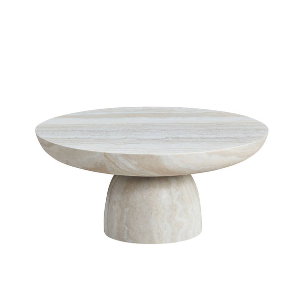 Mushroom Coffee Table Enhances Leisure Time Perfect For Evening Relaxation & Stylish Use