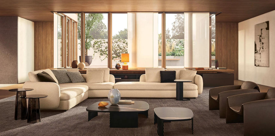 Curated furniture display at Pacific Nook